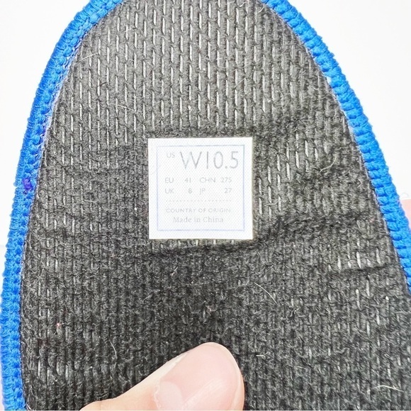 Rothy’s The Original Slip On Sneaker White Size 10.5 Women’s - Picture 7 of 8